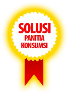 badge solusi panitia konsumsi